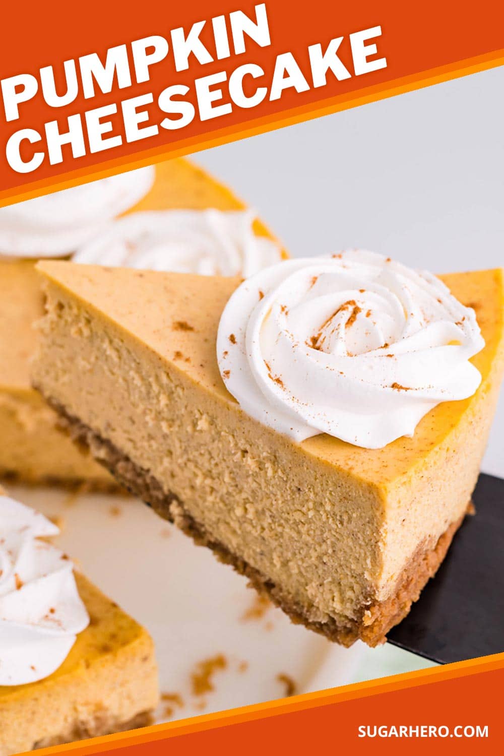 Pumpkin Spice Cheesecake - SugarHero