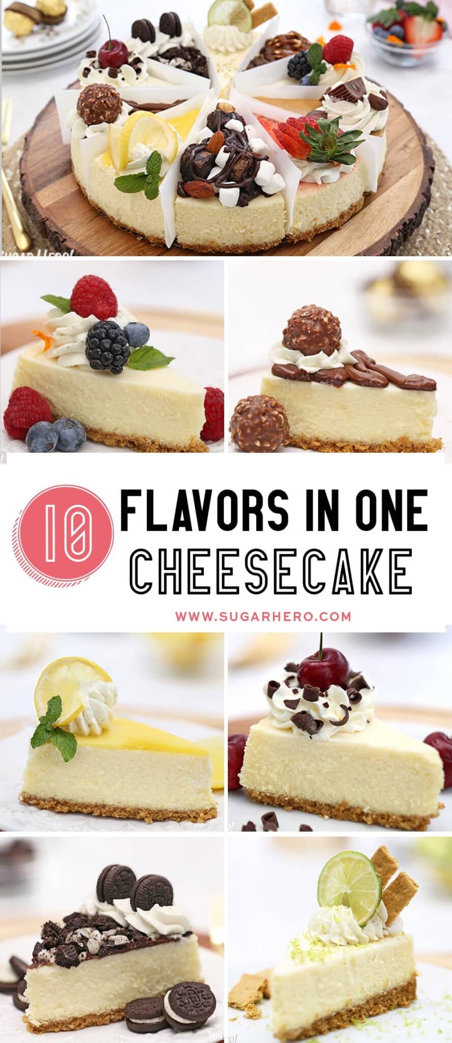 10Flavor Cheesecake Sampler SugarHero