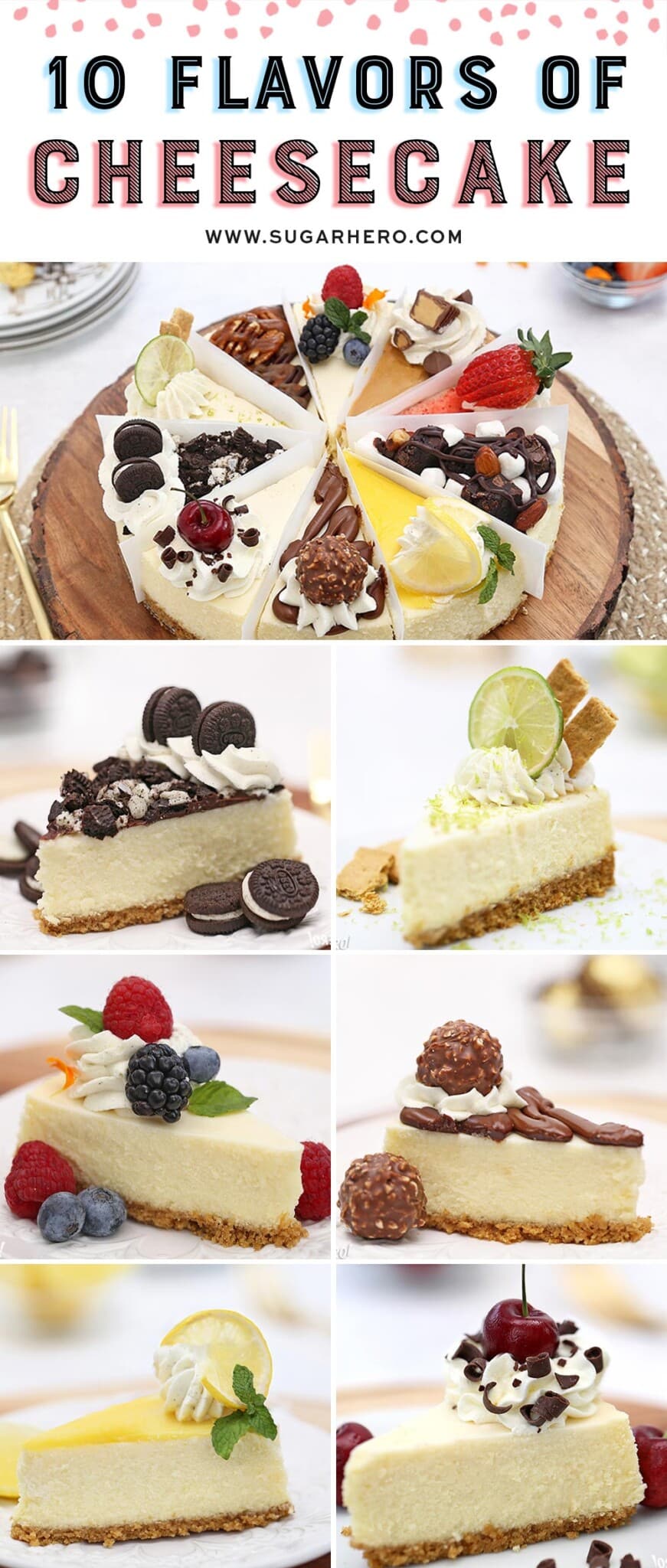 10Flavor Cheesecake Sampler SugarHero