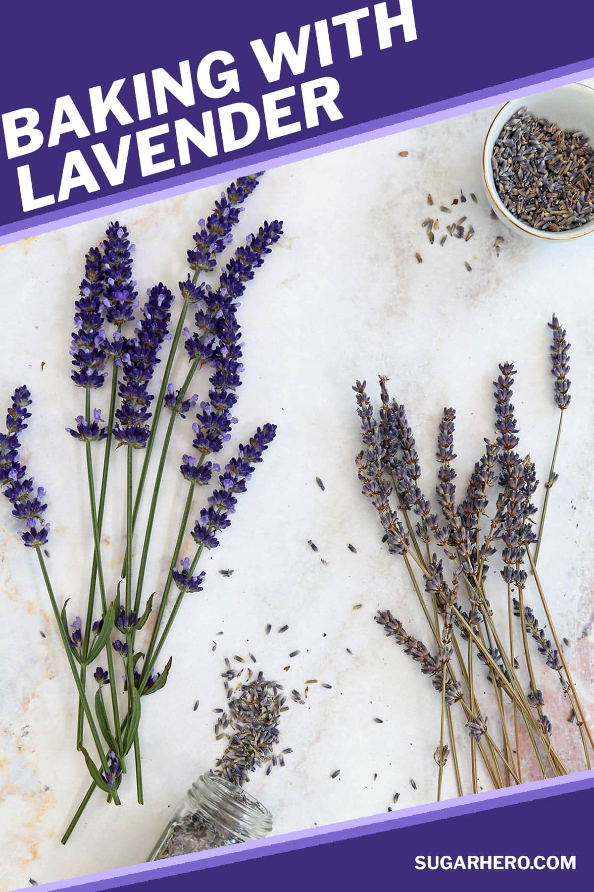 Baking with Lavender All About Culinary Lavender SugarHero