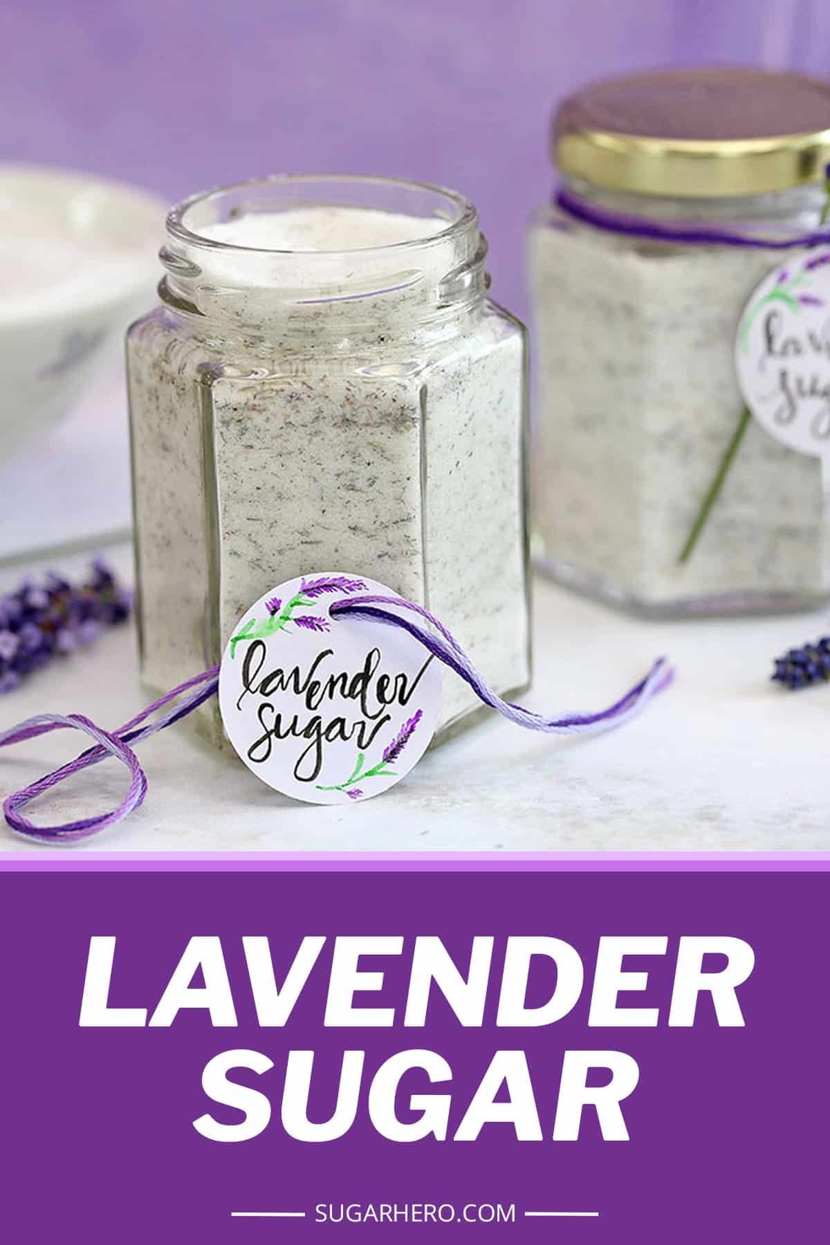 Lavender Sugar Recipe SugarHero