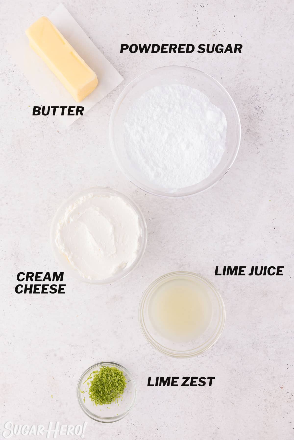 Lime Cream Cheese Frosting SugarHero