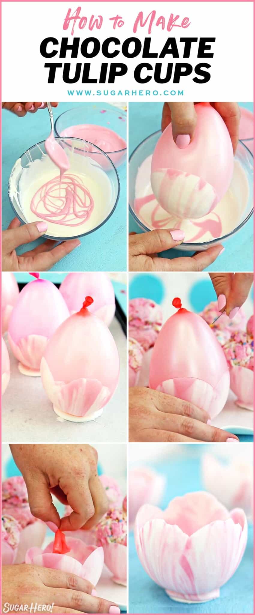 How to Make Chocolate Bowls - SugarHero
