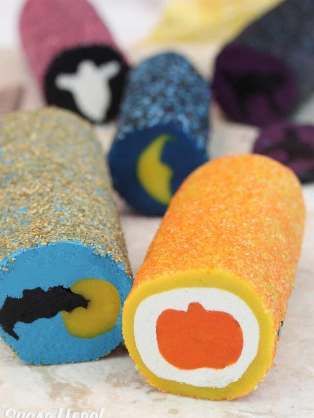 How to make your own slice & bake Halloween cookies!