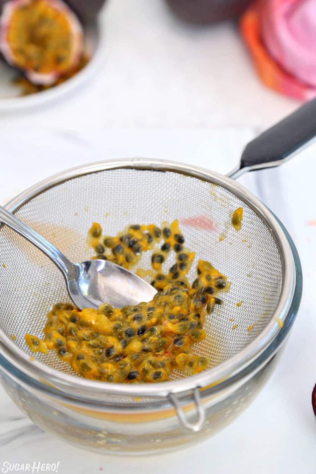 How to Make Passion Fruit Puree SugarHero