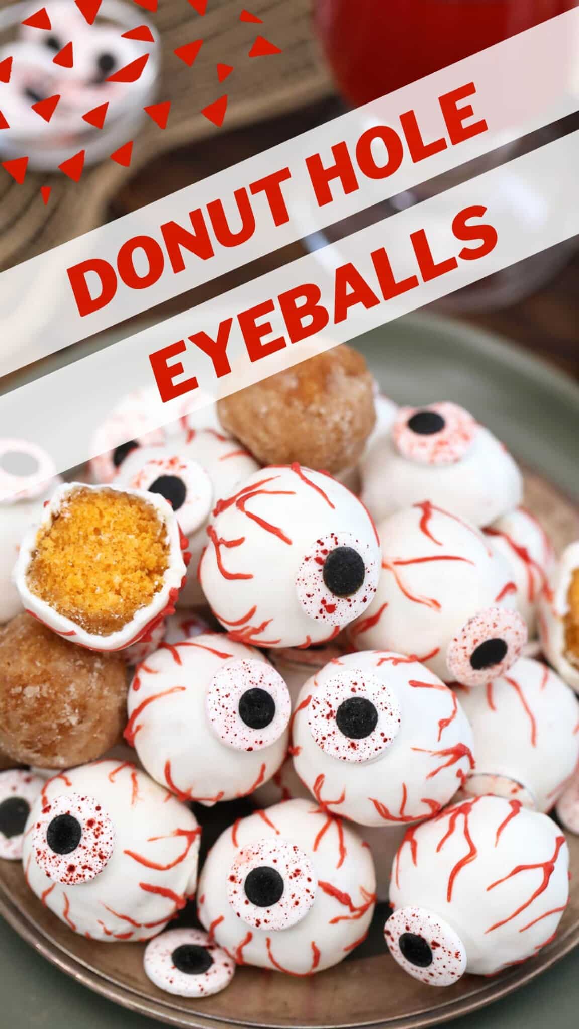 Donut Hole Eyeballs SugarHero