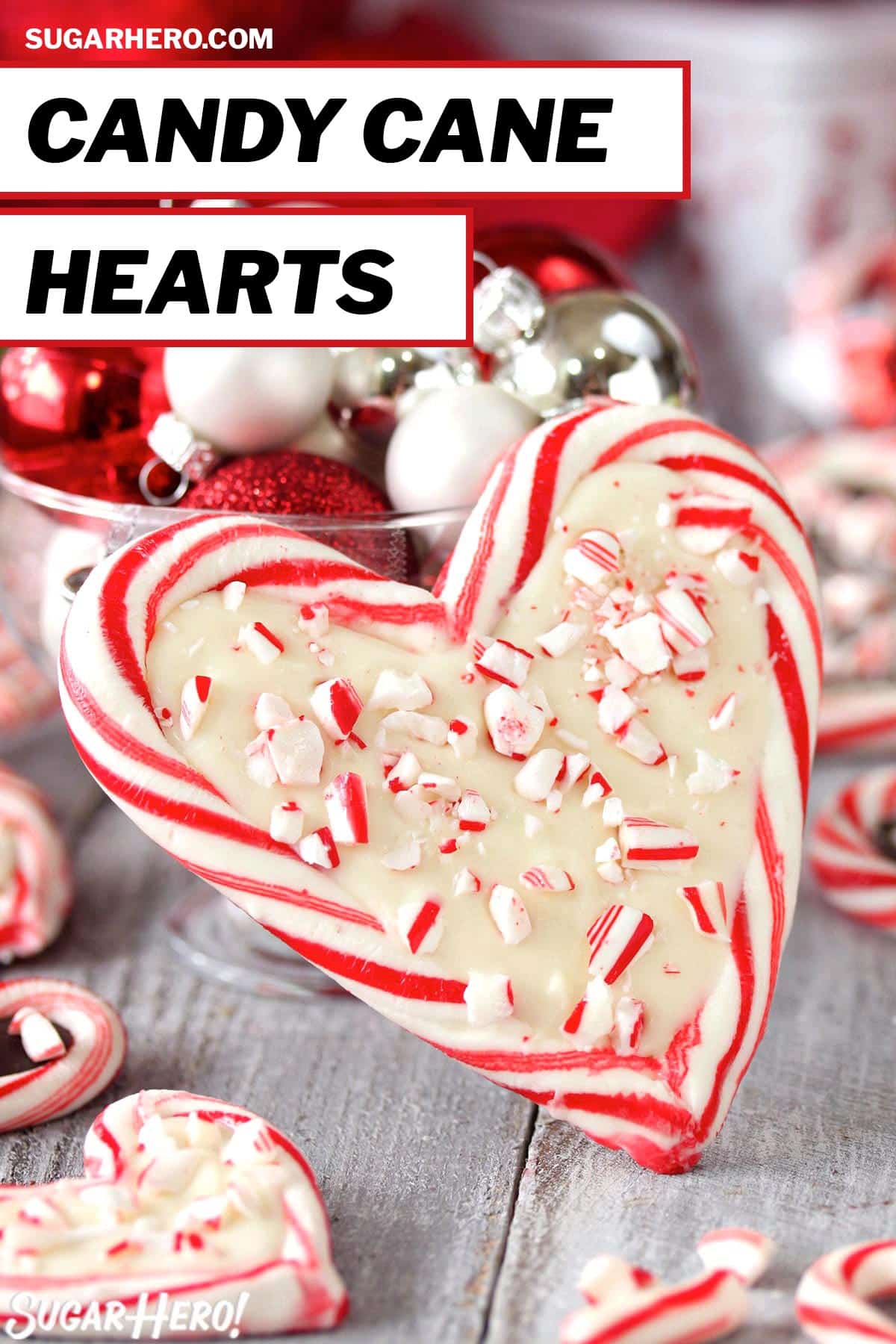 Candy Cane Hearts SugarHero