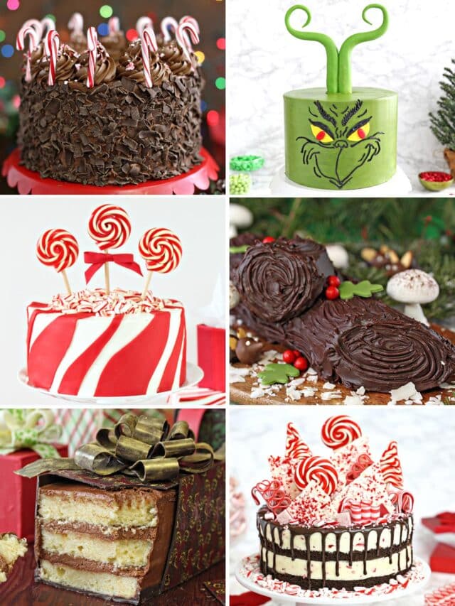 15 Fun & Creative Christmas Cake Recipes SugarHero