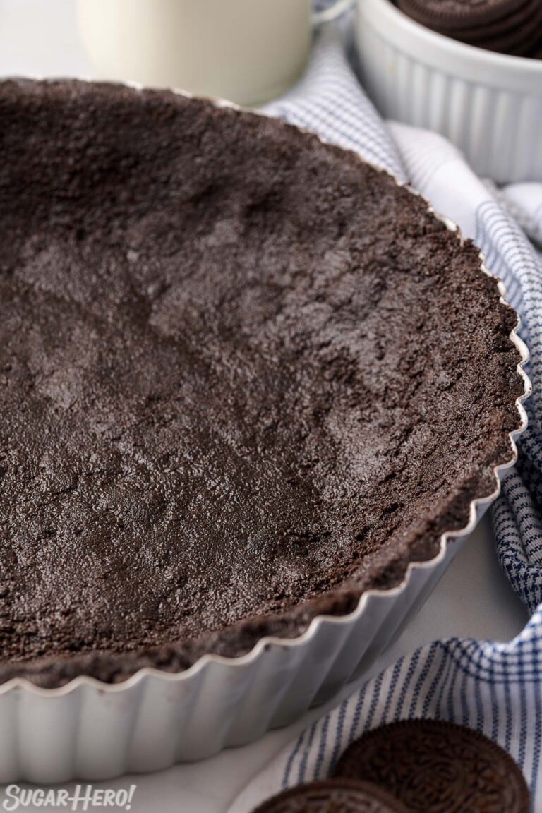 Easy Oreo Pie Crust Recipe SugarHero
