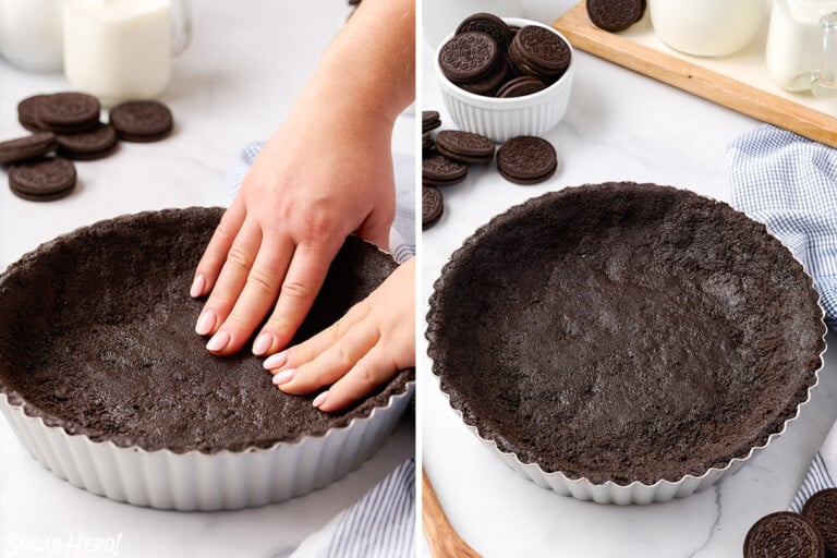 Easy Oreo Pie Crust Recipe SugarHero