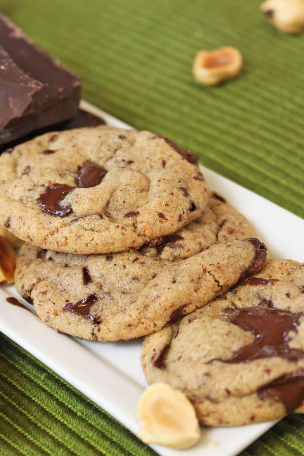 Hazelnut Chocolate Chunk Cookies SugarHero