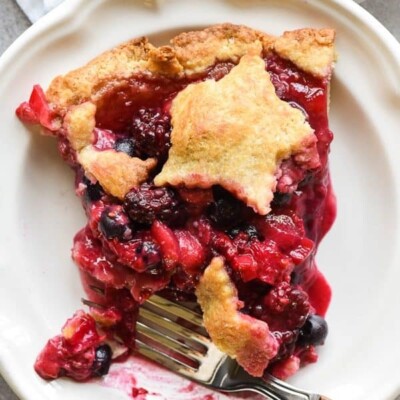 Bumbleberry Pie for the 4th of July Dessert Recipes and Ideas Round Up.