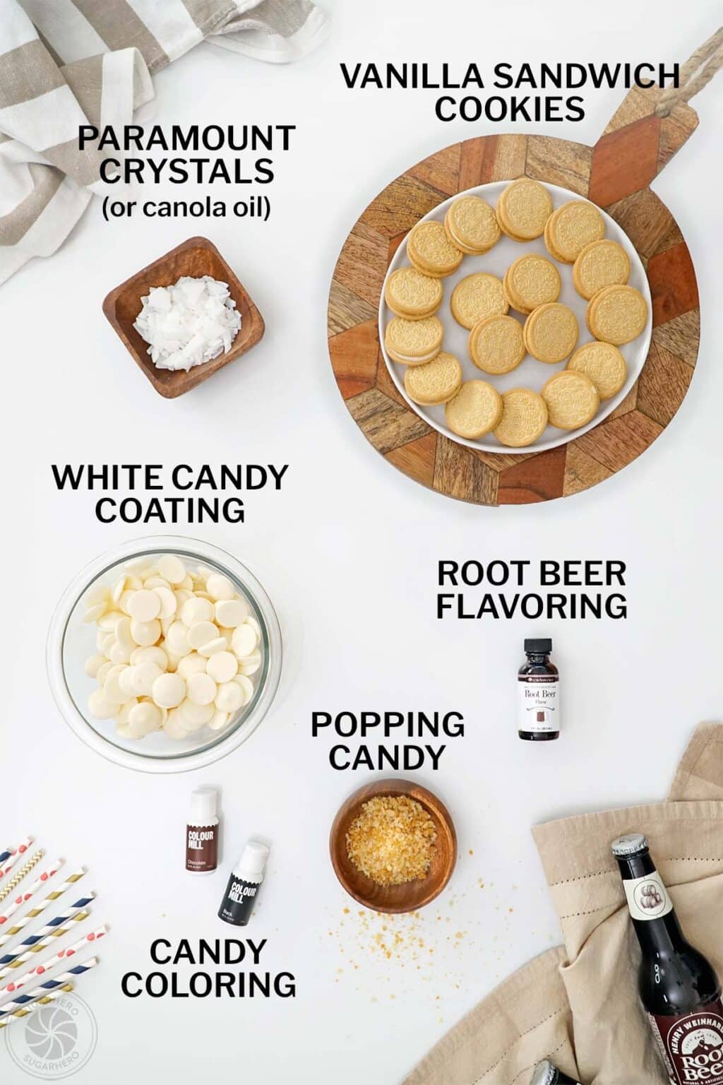 Root Beer Float Pieces (Copycat Recipe) - SugarHero